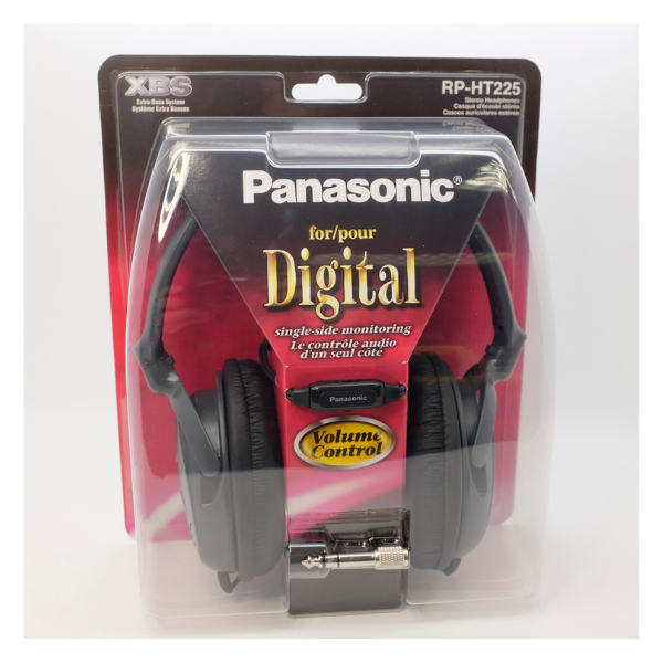 PANASONIC RPHT225 MONITOR ON-EAR HEADPHONES W/ IN-LINE VOLUME CONTROL 3M CABLE 5025232230792 | Australia - Foto 11