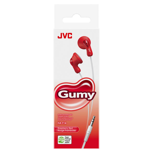 JVC HAF14 Gumy In-Ear Wired Headphones with 3.5mm Jack