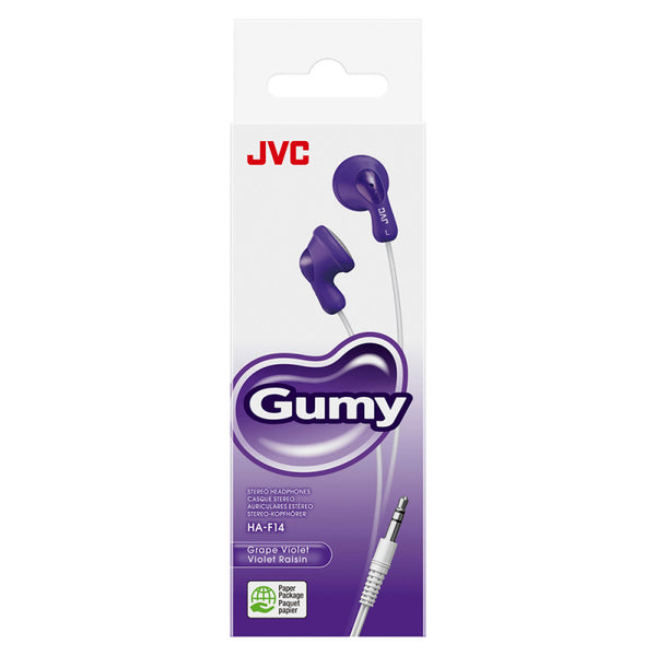 JVC HAF14 Gumy In-Ear Wired Headphones with 3.5mm Jack