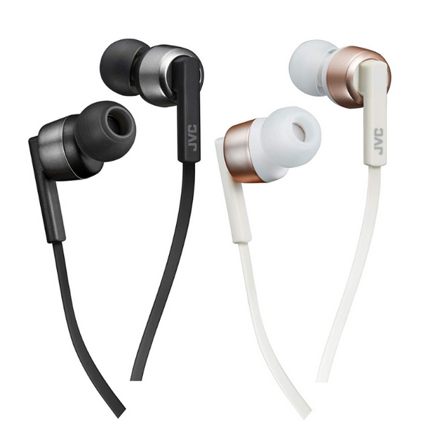 JVC HA-FX45BT Bluetooth In-Ear Headphones with Superior Sound - Black or White - HAFX45BT