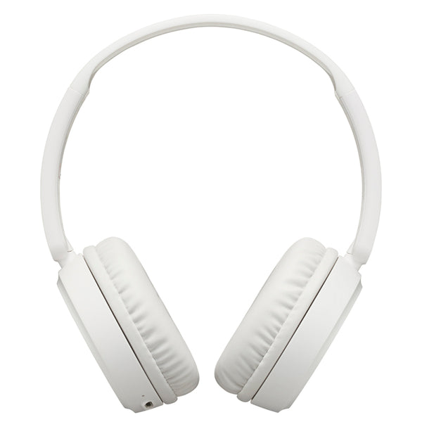 JVC Deep Bass Bluetooth On Ear Headphones - White - HAS35BTWU
