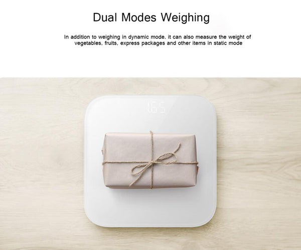 Xiaomi Mi 2 Smart Scales | LED Display Bathroom Scales Max. 150kg - White
