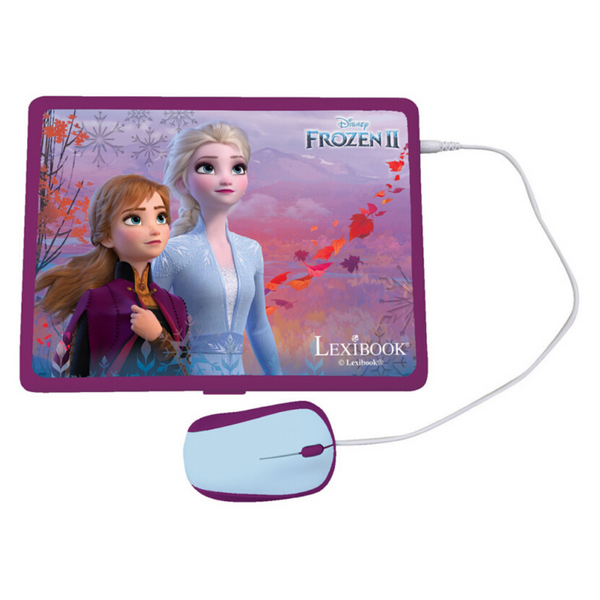 Lexibook Disney Frozen II Bilingual Educational Laptop with 124 Activities | English & Spanish - JC598FZi2