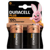 Duracell Plus Alkaline Batteries for General Household Use - Size AA/AAA/C/D/9v