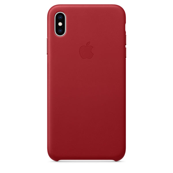 Apple Leather Case for Apple iPhone XS Max - PRODUCT Red - MRWQ2ZM/A