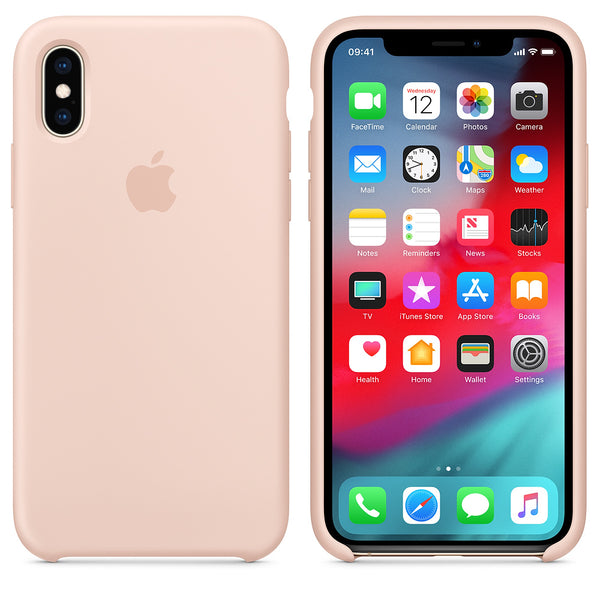 Apple Silicone Case Cover for Apple iPhone XS Max - Pink - MTFD2ZM/A