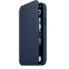 Apple Leather Folio Case for iPhone 11 Pro - Deep Sea Blue - MY1L2ZM/A
