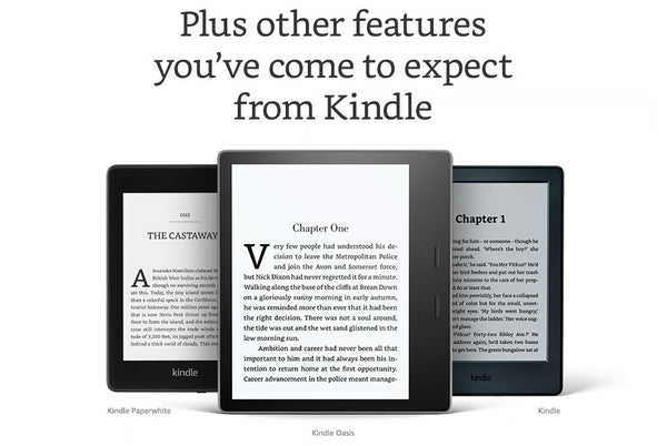  Kindle E-reader (Previous Generation - 8th) - Black, 6  Display, Wi-Fi, Built-In Audible - Includes Special Offers :  Devices  & Accessories