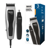 Wahl HomePro Clipper and Trimmer Grooming Kit | Clipper & Nose Trimmer Set - Black - 9159-027