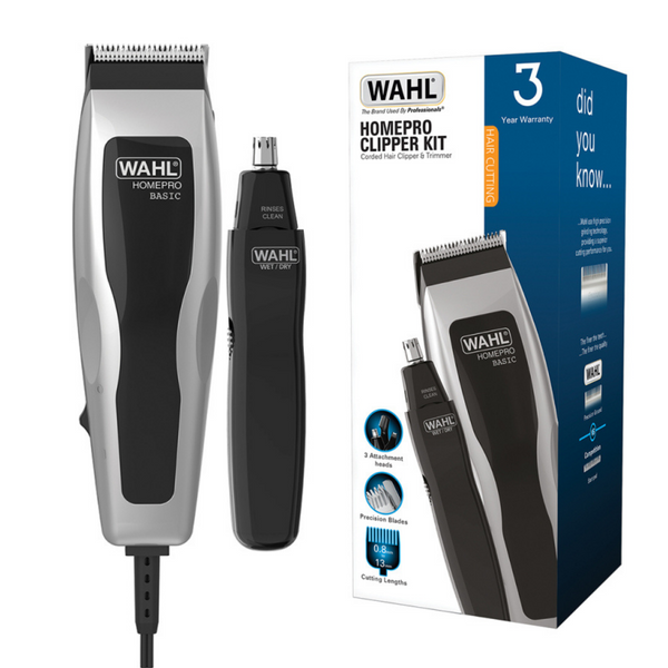 Wahl Sure Cut Hair Clipper Kit, Corded for Men and Women 79449-1001