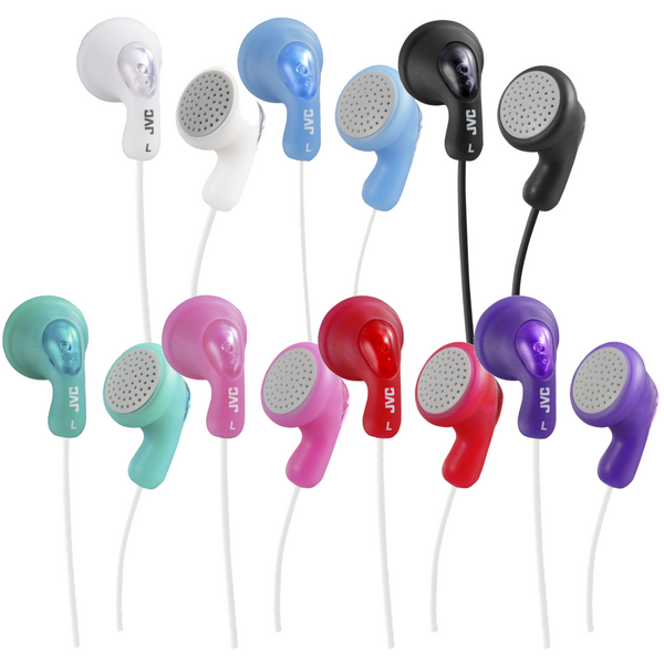 JVC HAF14 Gumy In Ear Wired Headphones with 3.5mm Jack