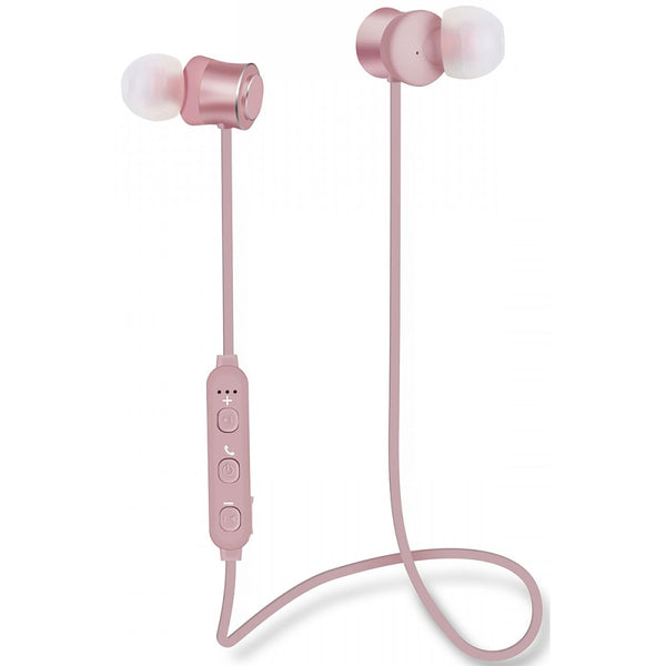 Groov-e Wireless Bluetooth Earphones with Remote & Mic - Black, Blue, Pink or White - GVBT1200