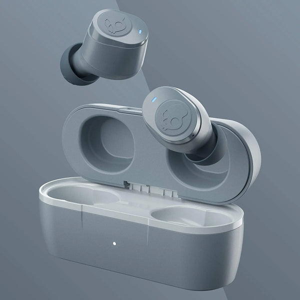 Skullcandy Jib True Wireless In-Ear Headphones, Bluetooth 5.0, IPX4 Water Resistant - Chill Grey - S2JTW-N744