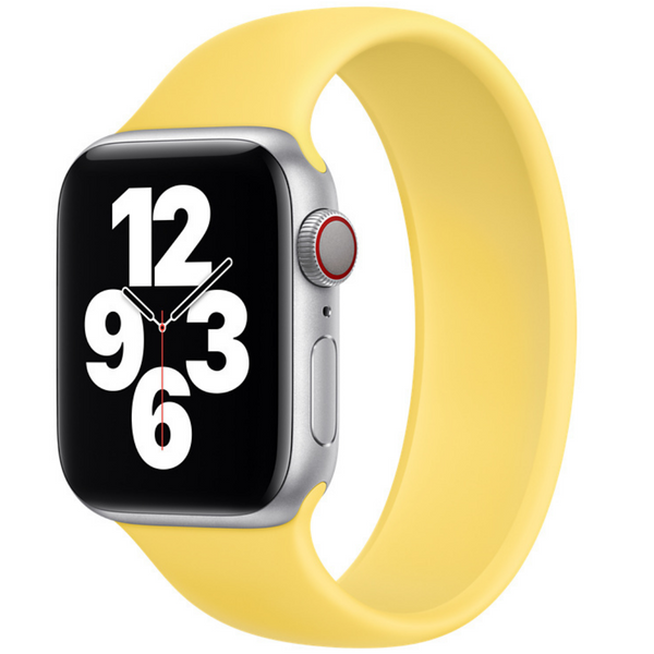 Apple Silicone Solo Loop Watch Strap | 45mm  44mm 42mm - Sizes 4-12