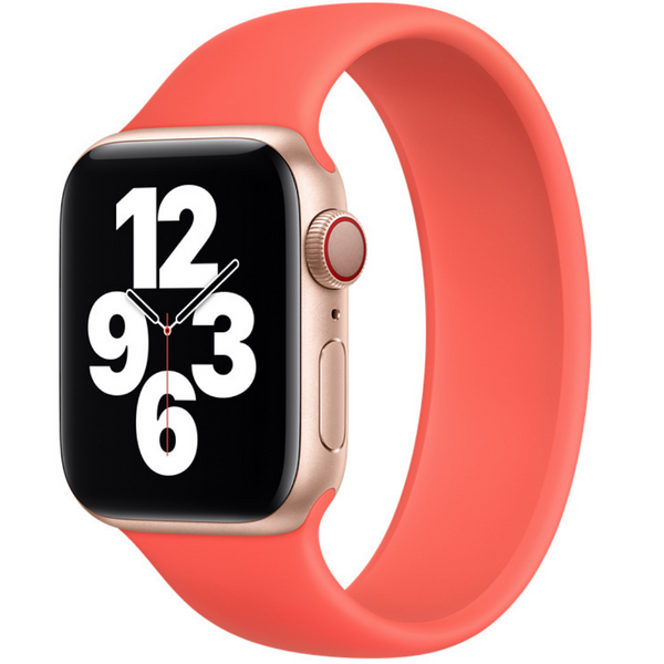 Apple Silicone Solo Loop Watch Strap | 45mm  44mm 42mm - Sizes 4-12