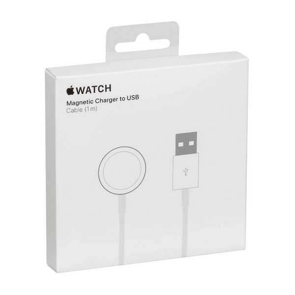 Apple Watch Magnetic Charging Cable | USB-A (2 metre) - White - MX2F2ZM/A