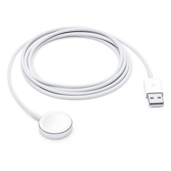 Apple Watch Magnetic Charging Cable | USB-A (2 metre) - White - MX2F2ZM/A