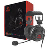 Marvo Scorpion PRO Gaming 7.1 Virtual Surround Sound LED Gaming Headset - Black/Red - HG9053