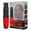 Wahl Bump Prevent Battery Trimmer with Precision Blades - Black/Red - 9906-4017