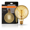 Osram 1906 LED E27 Vintage Filament Glass ES Light Bulb Pinecone 40W - Gold - LV092037