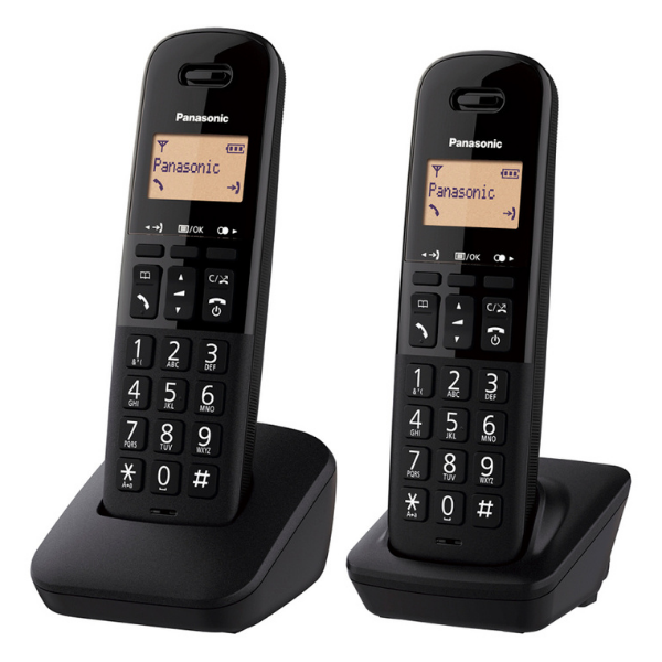 Panasonic KX-TGB612EB Twin Digital Cordless Telephone with Nuisance Call Blocker