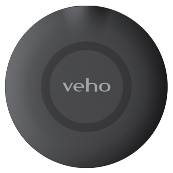 Veho DS6 Qi 15W Wireless Charging Pad | Super Fast | Slim & Sleek – Grey – VWC-002-DS-6