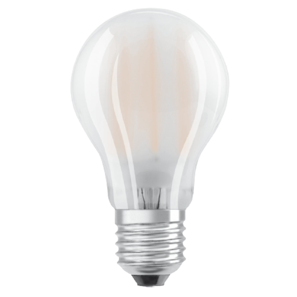 Osram LED E27 Frosted Filament GLS ES Light Bulb Arbitrary 60W (3 Pack) - Warm White - LV819351