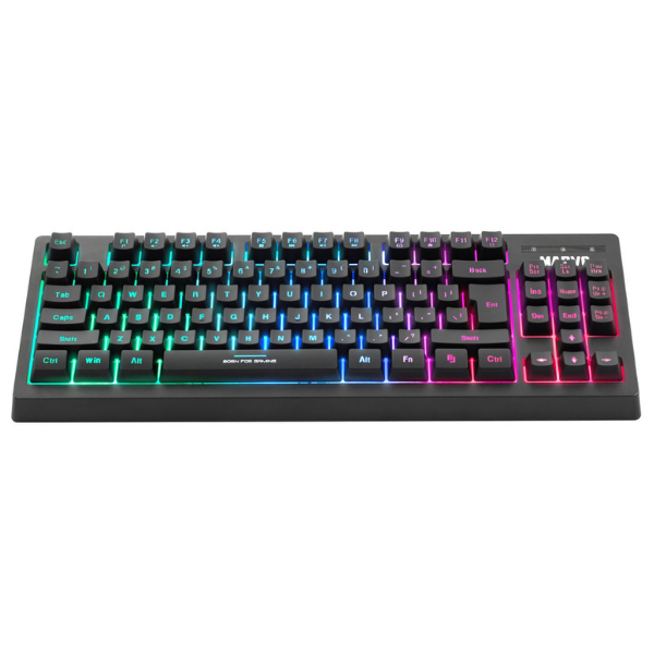Marvo Scorpion K607 Gaming Keyboard | USB 2.0 | TKL Layout | 3 Colour Backlight - Black