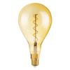 Osram 1906 LED E27 Vintage Spiral Filament Glass GLS ES Light Bulb Dimmable 40W - Gold - LV269705