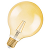 Osram 1906 LED E27 Vintage Filament Glass ES Bulb Globe 23W - Gold - LV808980