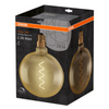 Osram 1906 LED E27 Vintage Sprial Filament Glass ES Light Bulb 40W - Gold - LV269729