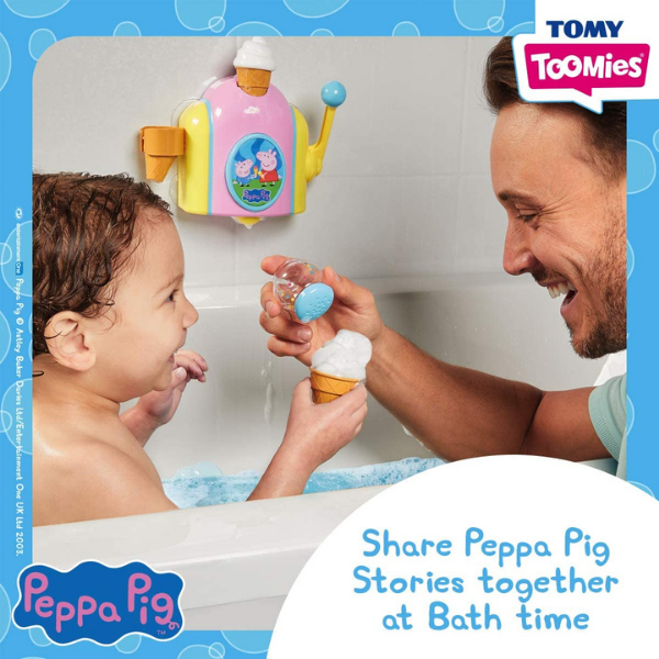 Tomy Toomies Peppa Pig Peppa's Bubble Ice Cream Maker - E73108