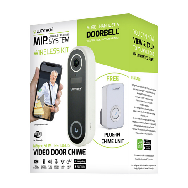 Slimline doorbell online