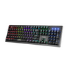Marvo Scorpion KG909 RGB LED Full Size Mechanical Gaming Keyboard with Blue Switches - Black