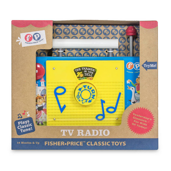 Fisher Price The Original 1959 Classic TV/Radio Kids Toy - 01703
