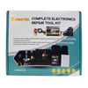 Sprotek 30 Piece Electronics Repair Tool Kit in Rollable Bag - Black/Grey - STE-3710