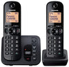 Panasonic KX-TGC222EB Twin Digital Cordless Phone with LCD Display & Answer Machine