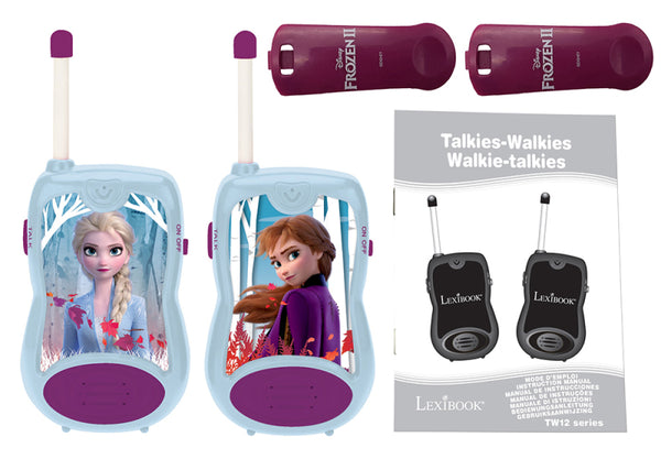 Lexibook Frozen 2 II Twin Pack Kids Walkie Talkies 100m Range - TW12FZ