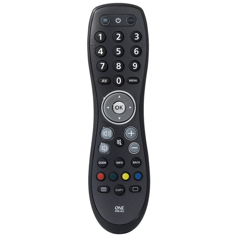 Simple Universal Tv Remote Control One For All Simple 2 Universal TV Remote Control for 2 devices | TV an