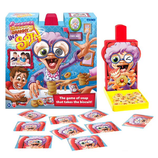 Tomy Greedy Granny in a Spin | Kids Toy Board Game - T73114