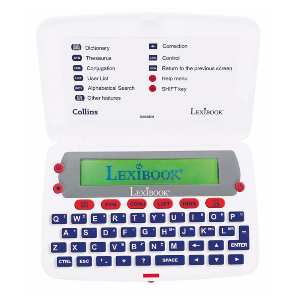 Lexibook Collins English Electronic Dictionary with Thesaurus - D850EN
