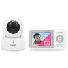 VTech Digital 2.8in Baby Video Monitor with Remote Pan Tilt - White - VHVM923