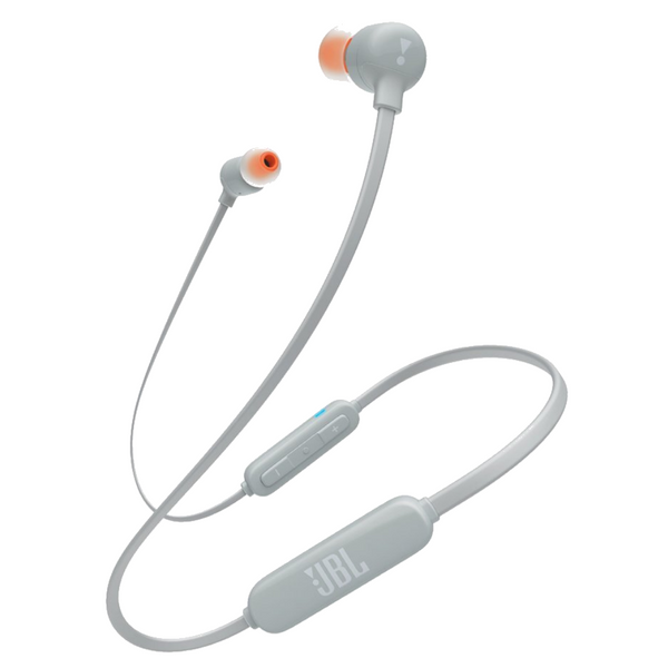 JBL Tune 110BT Wireless Bluetooth In-Ear Headphones with Remote & Mic - Grey - JBLT110BTGRY