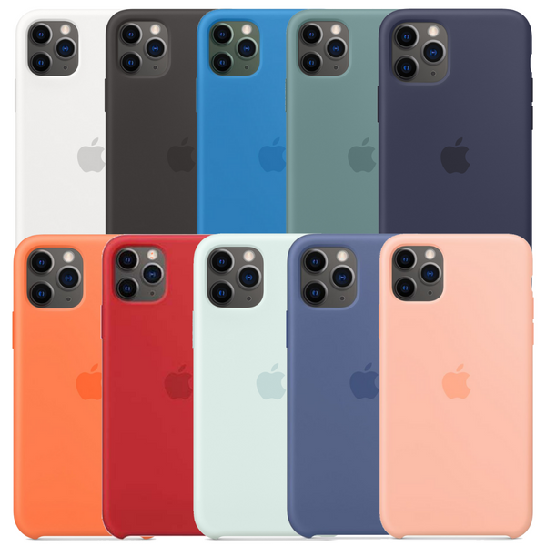 Apple Silicone Case for iPhone 11 / 11 Pro / 11 Pro Max - 10 Colours