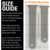 Apple Silicone Solo Loop Watch Strap | 45mm  44mm 42mm - Sizes 4-12