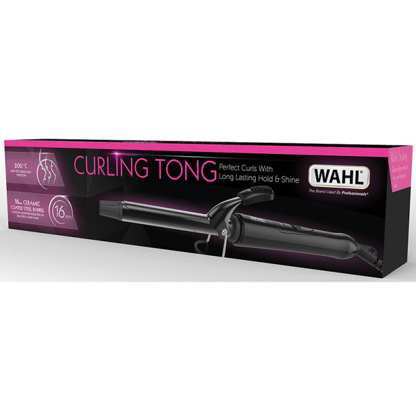 Wahl Ceramic Curling Tong Styler Curler Various Barrels - 13mm 16mm 19mm 25mm 32mm - ZX91