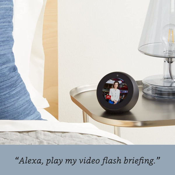 Amazon Echo Spot Compact Smart Speaker with Alexa Smart Assistant & Screen