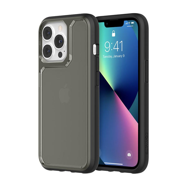 Griffin Survivor Strong Case for iPhone 13 Mini, 13, 13 Pro or 13 Pro Max - Black, Clear, Blue or Pink