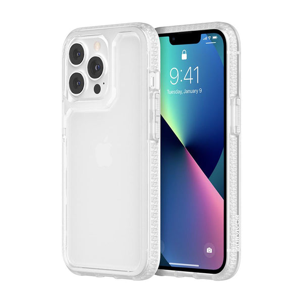 Griffin Survivor Strong Case for iPhone 13 Mini, 13, 13 Pro or 13 Pro Max - Black, Clear, Blue or Pink