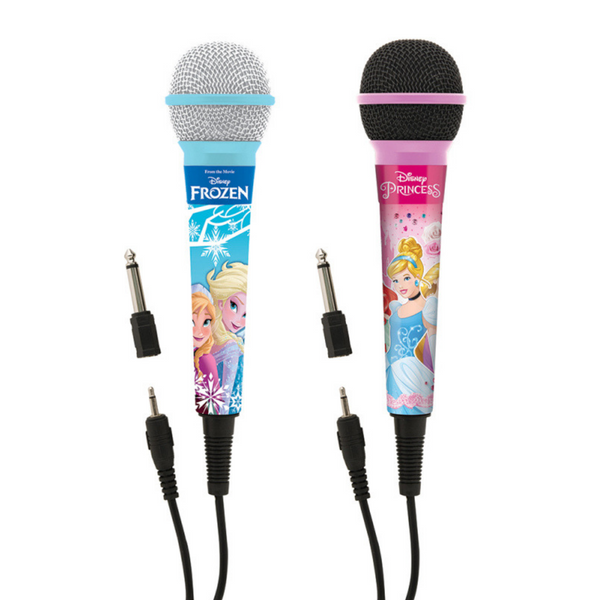 Lexibook Disney Dynamic Kids Microphone - Disney Princess or Frozen - MIC100